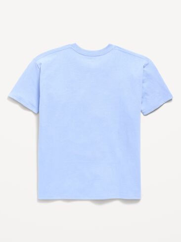 Old Navy Oversized Short-Sleeve Graphic Tunic T-Shirt for Girls - Periblue in Kuwait