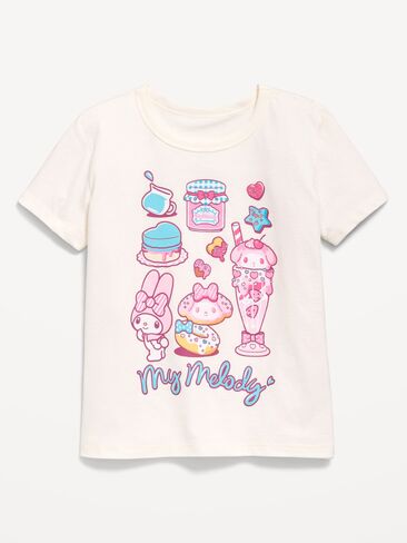 تي شيرت برسومات My Melody™ للفتيات من Old Navy - ملح البحر in Kuwait