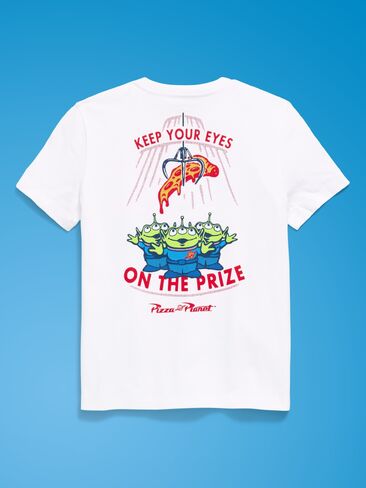 تي شيرت Old Navy Old Navy x Pixar Toy Story برسوم محايدة للجنسين للأطفال - زنابق بيضاء in Kuwait