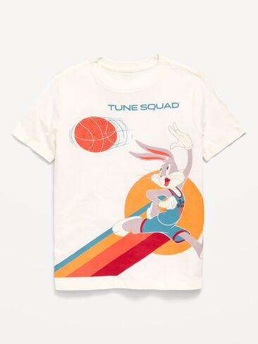 Old Navy Tune Squad™ Gender-Neutral Graphic T-Shirt Kids - Sea Salt in Kuwait