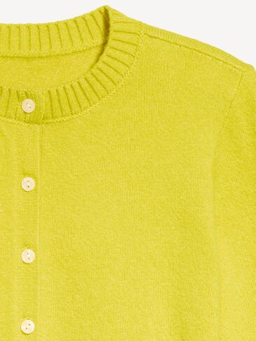 سترة قصيرة بياقة دائرية من Old Navy SoSoft - توهج ذهبي in Kuwait