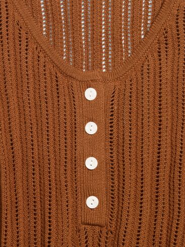 Old Navy Seaside Cotton Pointelle Peplum Tank Top - Redwood Burl in Kuwait