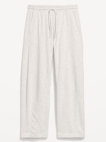 بنطال رياضي SoComfy Barrel متوسط ​​الارتفاع من Old Navy - رمادي فاتح منقط in Kuwait