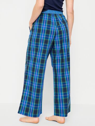 Old Navy Poplin Pajama Pant - Blue Plaid in Kuwait