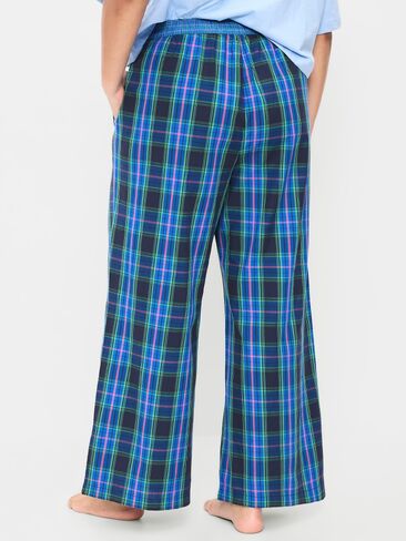 Old Navy Poplin Pajama Pant - Blue Plaid in Kuwait