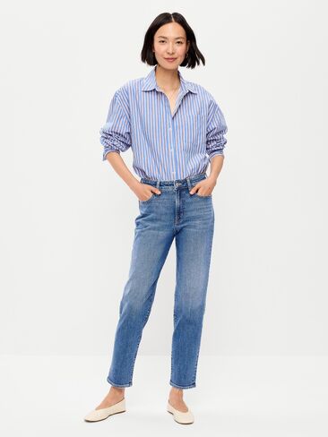 Old Navy High-Waisted OG Straight Ankle Jeans - Flossie Ann in Kuwait
