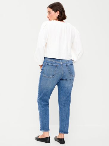 Old Navy High-Waisted OG Straight Ankle Jeans - Flossie Ann in Kuwait