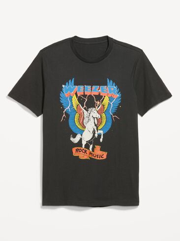 Old Navy Graphic T-Shirt - Black Spark in Kuwait