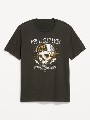 Old Navy Fall Out Boy™ T-Shirt - Black Spark in Kuwait
