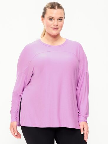 سترة طويلة الأكمام من Old Navy CloudMotion - أوركيد in Kuwait