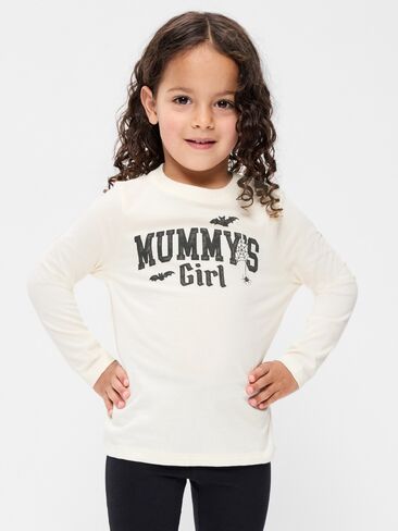Old Navy Long-Sleeve Unisex Graphic T-Shirt for Toddler - Creme De La Creme in Kuwait