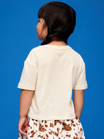Old Navy Old Navy x Pixar Toy Story Boxy Graphic T-Shirt for Toddler Girls - Creme De La Creme in Kuwait