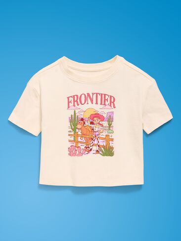 Old Navy Old Navy x Pixar Toy Story Boxy Graphic T-Shirt for Toddler Girls - Creme De La Creme in Kuwait