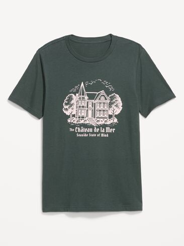 Old Navy Soft-Washed Crew-Neck Graphic T-Shirt - Lakeshore in Kuwait