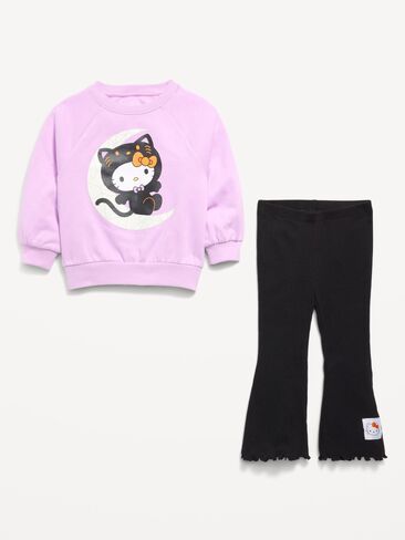 Old Navy Hello Kitty® Sweatshirt and Flared Leggings Set for Toddler Girls - Hello Kitty in Kuwait