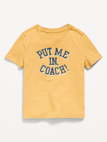 Old Navy Short-Sleeve Graphic T-Shirt for Toddler Boys - Sweet Pollen in Kuwait