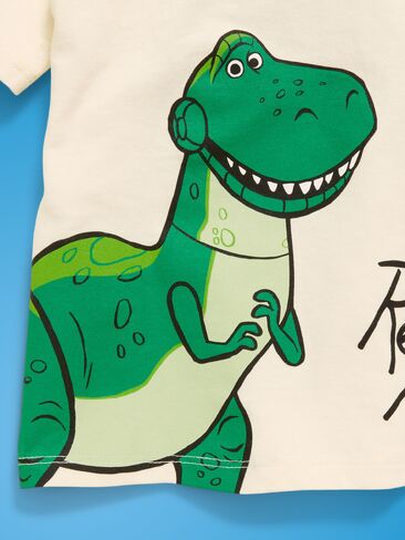 Old Navy Old Navy x Pixar Toy Story Unisex Oversized Graphic T-Shirt for Toddler - Creme De La Creme in Kuwait