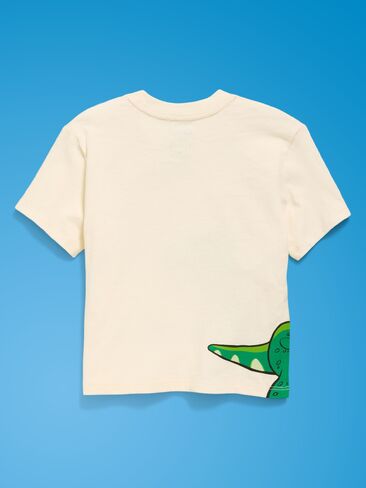 Old Navy Old Navy x Pixar Toy Story Unisex Oversized Graphic T-Shirt for Toddler - Creme De La Creme in Kuwait