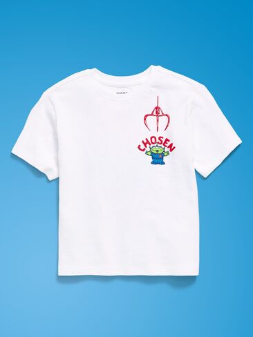 Old Navy Old Navy x Pixar Toy Story Unisex Oversized Graphic T-Shirt for Toddler - Calla Lilies in Kuwait