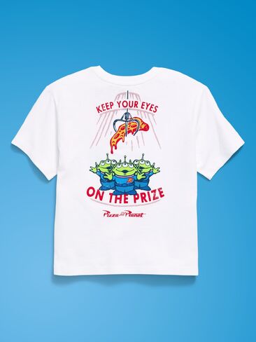Old Navy Old Navy x Pixar Toy Story Unisex Oversized Graphic T-Shirt for Toddler - Calla Lilies in Kuwait
