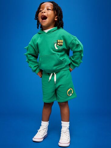 Old Navy Old Navy x Pixar Toy Story Pullover Hoodie and Shorts Set for Toddler Boys - Green Mangrove in Kuwait