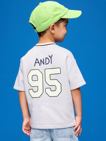 سترة بيسبول جيرسي كبيرة الحجم من Old Navy x Pixar Toy Story للأولاد الصغار - غطاء سحابي in Kuwait