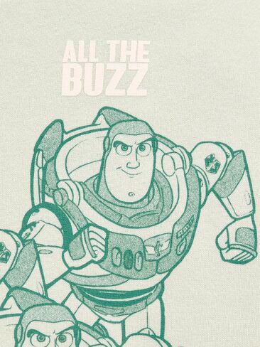 سويت شيرت برسومات كبيرة الحجم من Old Navy Old Navy x Pixar Toy Story للأولاد الصغار - أخضر عصاري in Kuwait
