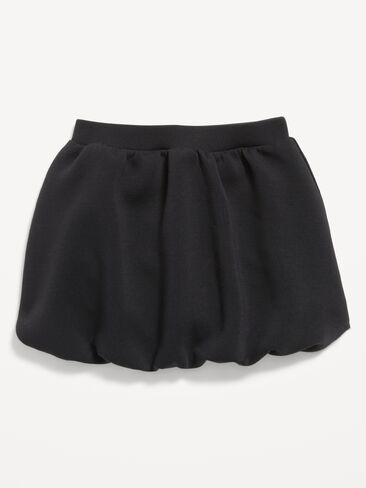 Old Navy Bounce Fleece Bubble Skort for Girls - Black in Kuwait