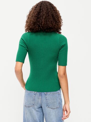Old Navy Short-Sleeve Ribbed Polo - Rainforest Jewel in Kuwait