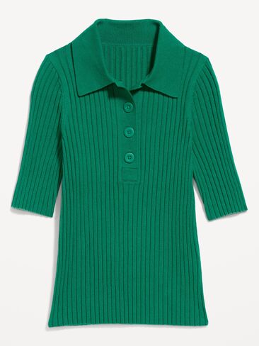 Old Navy Short-Sleeve Ribbed Polo - Rainforest Jewel in Kuwait