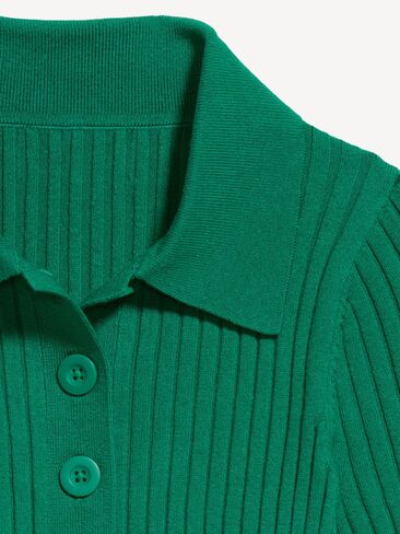 Old Navy Short-Sleeve Ribbed Polo - Rainforest Jewel in Kuwait