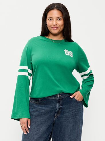 تي شيرت برسومات بأكمام طويلة من Old Navy EveryWear - جوهرة الغابات المطيرة in Kuwait