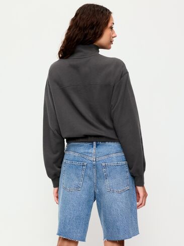 Old Navy SoComfy Funnel-Neck Sweatshirt - Panther in Kuwait