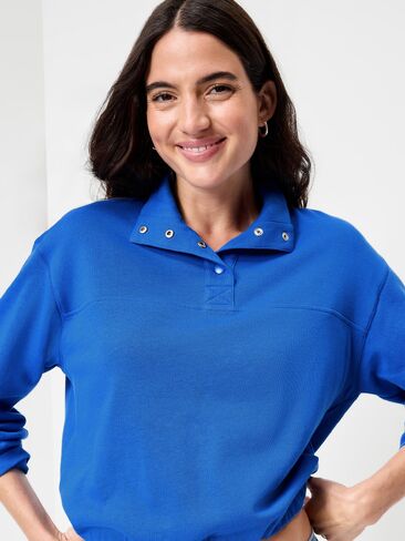 Old Navy SoComfy Funnel-Neck Sweatshirt - Blue Moon in Kuwait