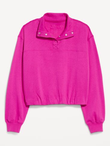 Old Navy SoComfy Funnel-Neck Sweatshirt - Dragonfruit in Kuwait