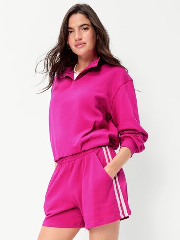 Old Navy SoComfy Funnel-Neck Sweatshirt - Dragonfruit in Kuwait