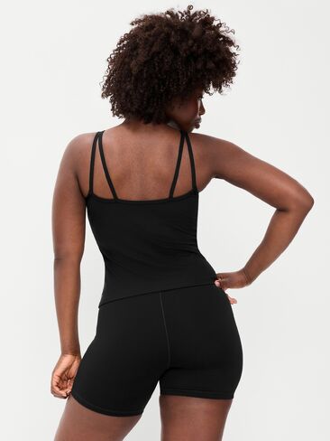 Old Navy StudioSmooth Strappy Tank Top - بلاك جاك in Kuwait