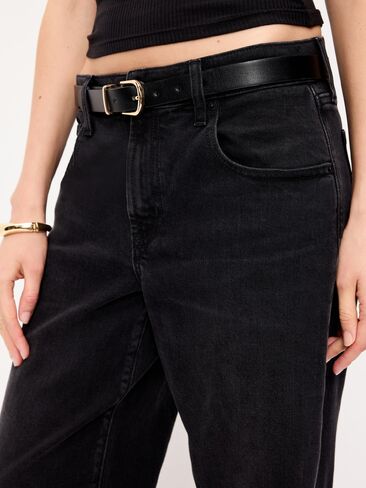 Old Navy Low-Rise Loose Jeans - Autumn Night in Kuwait