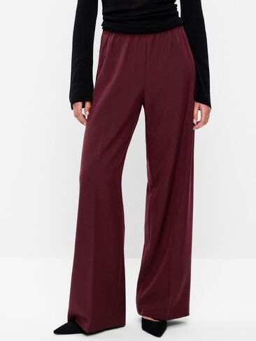 Old Navy High-Waisted Wide-Leg Trouser - Raisin Arizona in Kuwait