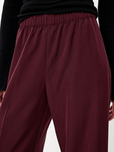 Old Navy High-Waisted Wide-Leg Trouser - Raisin Arizona in Kuwait