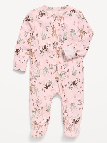 Old Navy Disney© 2-Way-Zip Sleep & Play Footed One-Piece for Baby - Pastel Pink in Kuwait
