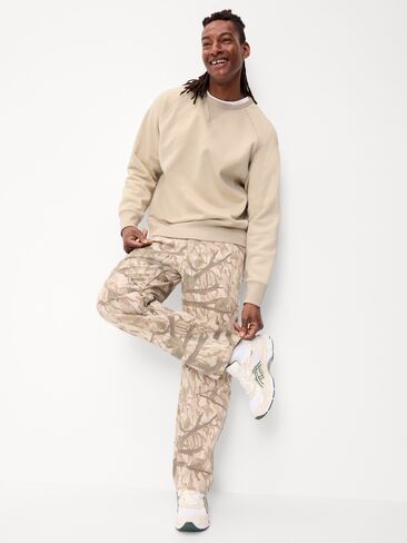 Old Navy Oversized Heavyweight Crew-Neck Sweatshirt - Wish Bone in Kuwait