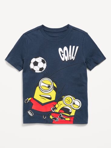 Old Navy Minions™ Gender-Neutral Graphic T-Shirt for Kids - Dusk Navy in Kuwait