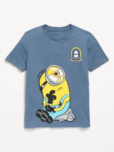 Old Navy Minions™ Gender-Neutral Graphic T-Shirt for Kids - Winter Lake in Kuwait
