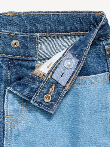 Old Navy Baggy Patched Jeans for Toddler Boys - Blues in Kuwait