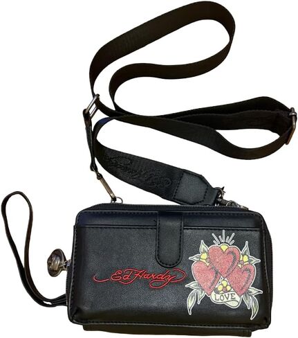 محفظة كروس للنساء من ED HARDY EHW209 | حزام قابل للإزالة in Kuwait