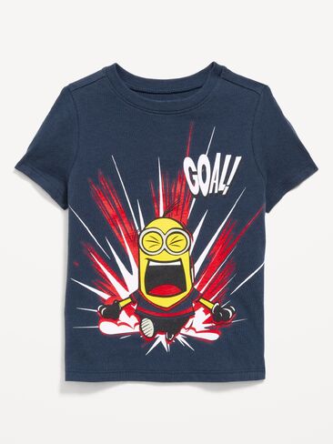 Old Navy Minions™ Unisex Graphic T-Shirt for Toddler - Dusk Navy in Kuwait