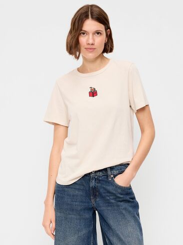 تي شيرت Old Navy EveryWear برقبة دائرية - Wish Bone in Kuwait