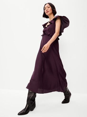 فستان طويل من الكريب بأكمام واسعة من Old Navy - حجاب الليل in Kuwait