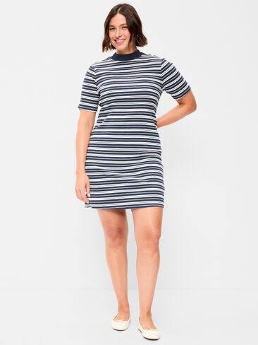 فستان قصير ضيق من Old Navy ذو رقبة وهمية - شريط كحلي in Kuwait